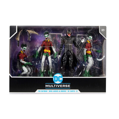 Mcfarlane DC COLLECTOR MULTIPACK - BATMAN WHO LAUGHS W/ ROBINS OF EARTH -22