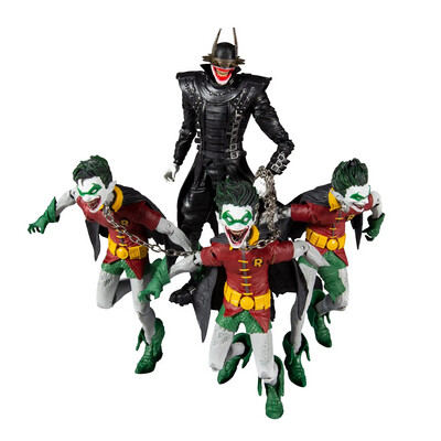 Mcfarlane DC COLLECTOR MULTIPACK - BATMAN WHO LAUGHS W/ ROBINS OF EARTH -22