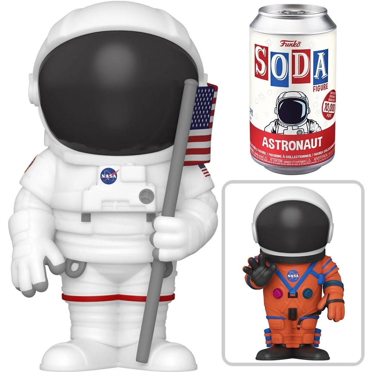 PRE-ORDER Funko NASA Astronaut Vinyl Soda Figure