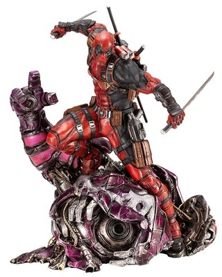 PRE-ORDER Kotobukiya DEADPOOL FINE ART STATUE SIGNATURE SERIES -Featuring the Kucharek Brothers-