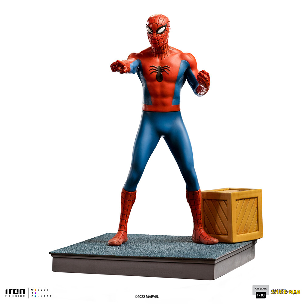 PRE-ORDER Iron Studios Spider-Man 60s - Animated Series Art Scale 1/10