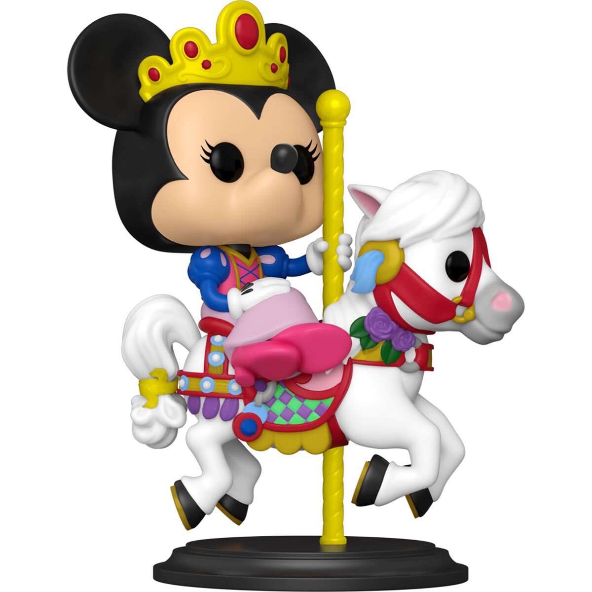 PRE-ORDER Funko Walt Disney World 50th Anniversary Minnie Mouse on Prince Charming Regal Carrousel Pop! Vinyl Figure