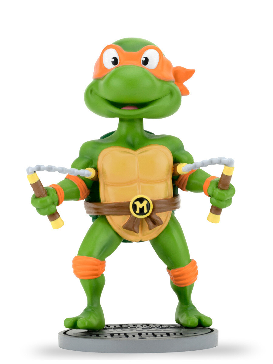 PRE-ORDER NECA Teenage Mutant Ninja Turtles Michelangelo Head Knocker
