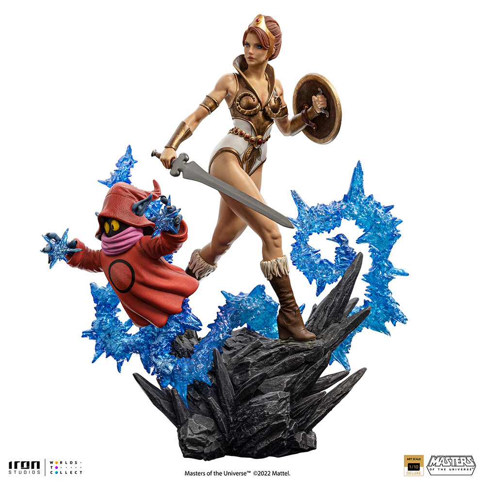 PRE-ORDER Iron Studios Teela and Orko Deluxe - Masters of the Universe - Art Scale 1/10