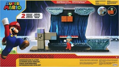 PRE-ORDER Jakks Pacific Nintendo 2.5&quot; Underground Playset