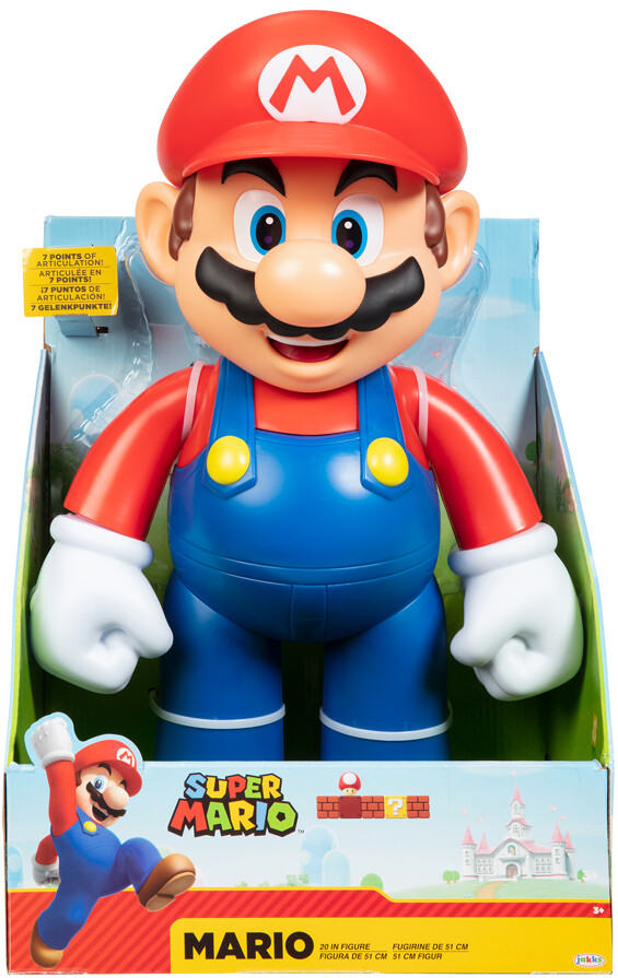 PRE-ORDER Jakks Pacific Super Mario: Big Figure 20"