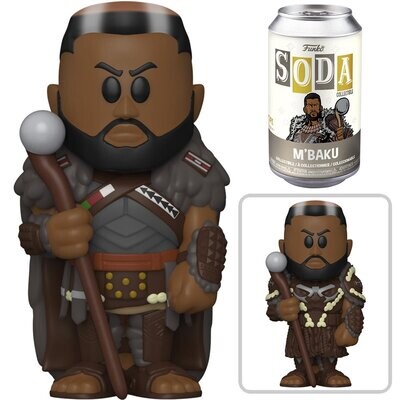 Funko Black Panther: Wakanda Forever M&#39;Baku Soda Vinyl Figure