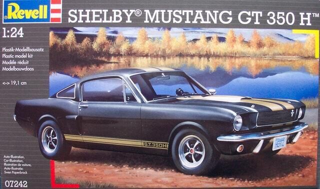 PRE-ORDER Revell Shelby Mustang GT 350H 1:24 Scale Plastic Model Kit