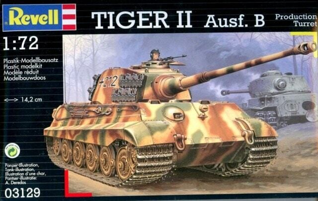 PRE-ORDER Revell Tiger II Ausf. B 1:76 Scale Plastic Model Kit