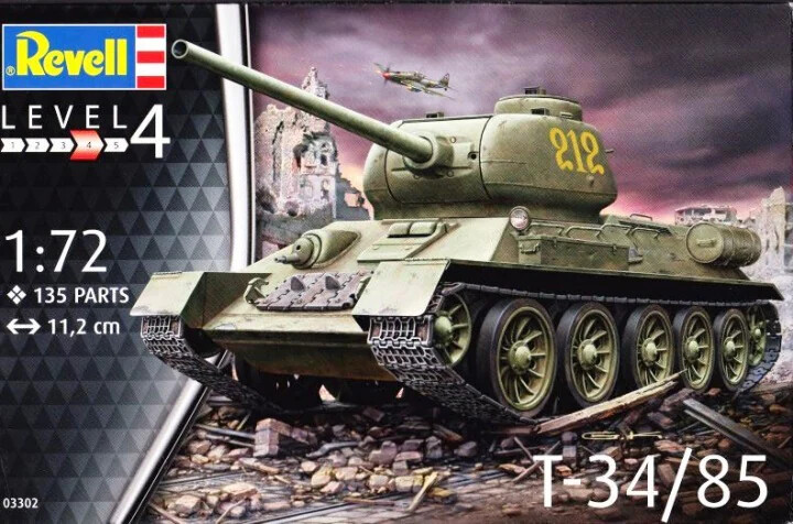 PRE-ORDER Revell T-34/5 1:76 Scale Plastic Model Kit