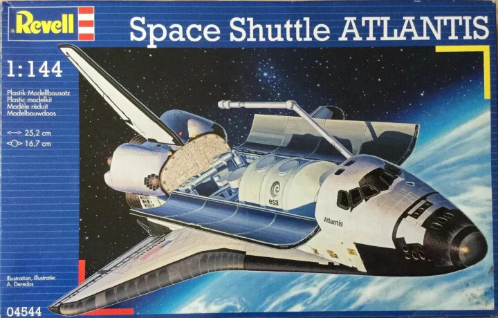 PRE-ORDER Revell Space Shuttle Atlantis 1:144 Scale Plastic Model Kit