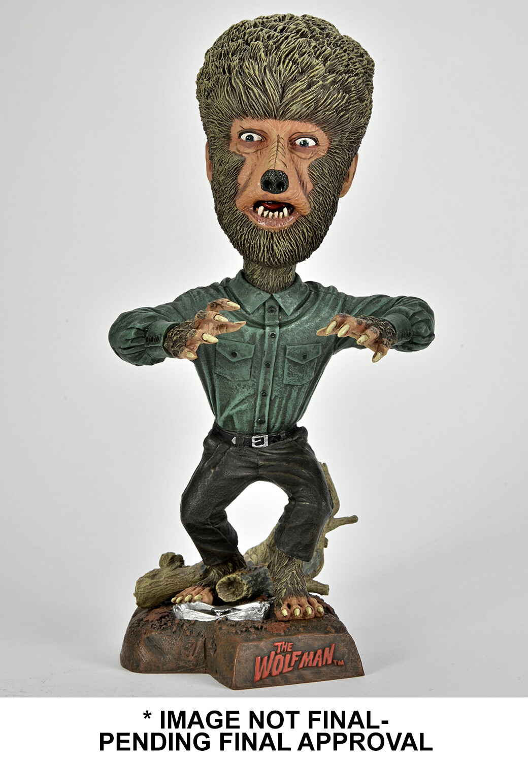 PRE-ORDER Neca Universal Monsters Head Knocker - Wolf Man
