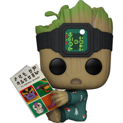 Funko I Am Groot in Onesie with Book Pop! Vinyl Figure