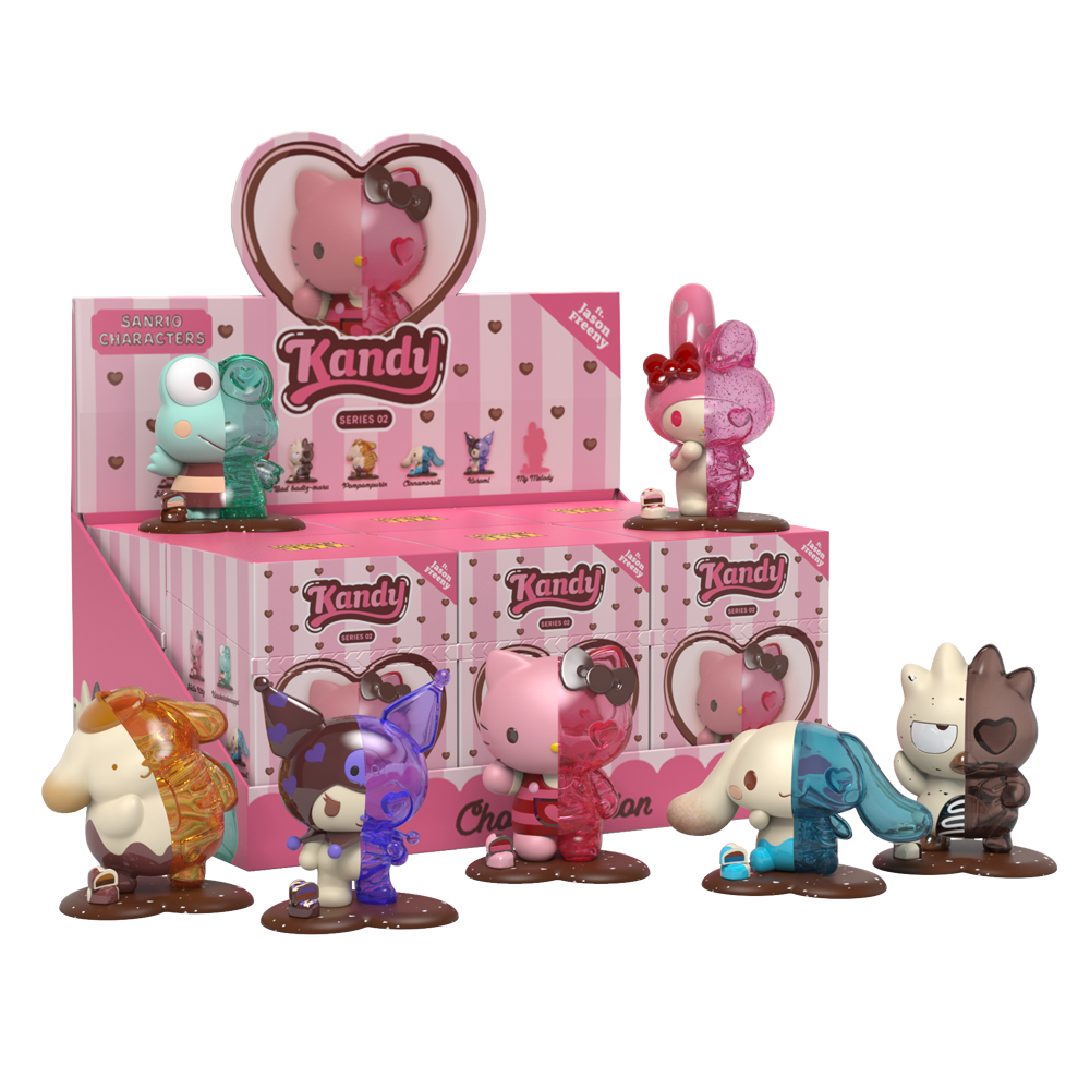 PRE-ORDER Mighty Jaxx Kandy X Sanrio St. Jason Freeny Series 2 Choco Editio 6pcs/PDQ