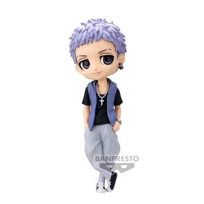 Banpresto Tokyo Revengers Q Posket Takashi Mitsuya Plain Clothes Ver. A