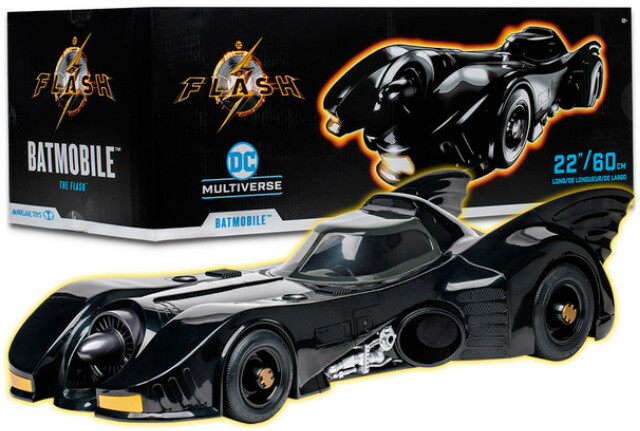 PRE-ORDER Mcfarlane DC The Flash Movie Vehicles Batmobile