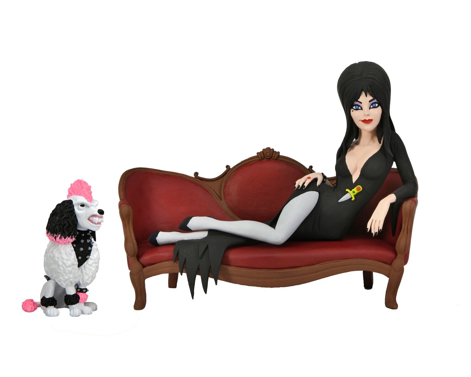 PRE-ORDER NECA Elvira Toony Terrors Elvira on Couch Boxed Set