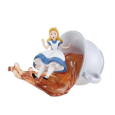PRE-ORDER Enesco Disney Showcase Collection -  D100 Alice in Wonderland with Icon