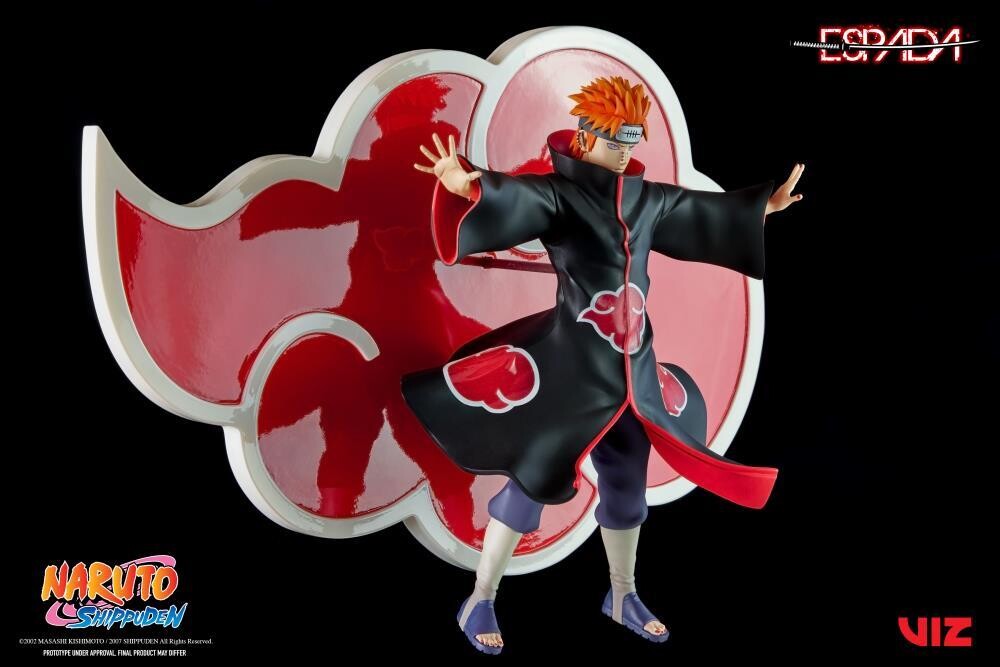 PRE-ORDER Espada Art Naruto: Shippuden Shinra Tensei Pain 1/8th Scale Limited Edition Wall Statue