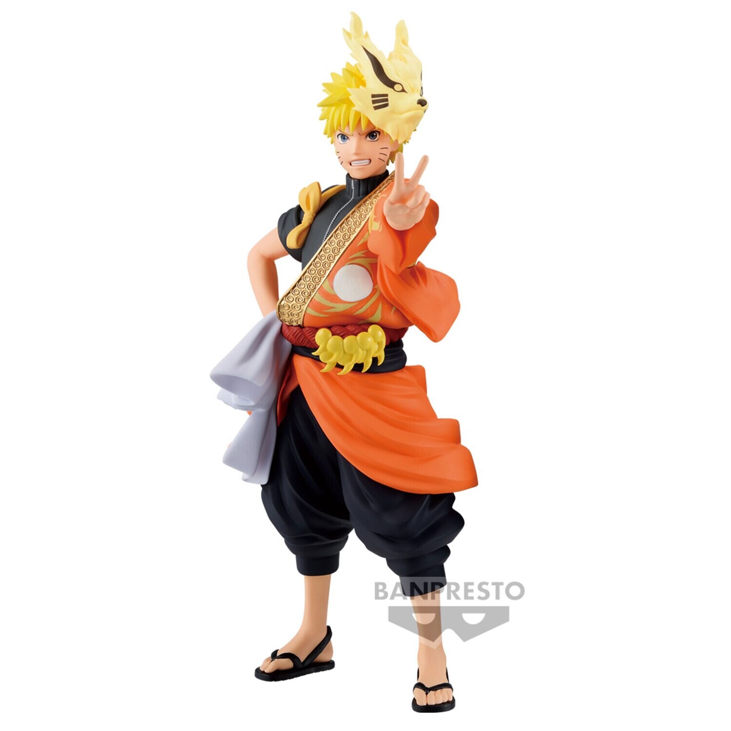 PRE-ORDER Banpresto Naruto Shippuden Naruto Uzumaki Figure Animation 20th Anniversary Costume