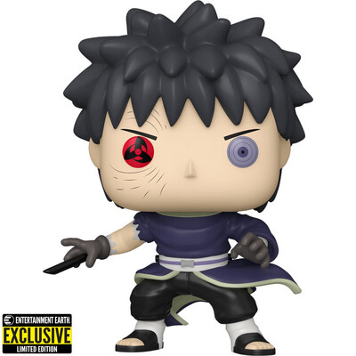 PRE-ORDER Funko Naruto Obito Uchiha Unmasked Pop! Vinyl Figure - Entertainment Earth Exclusive