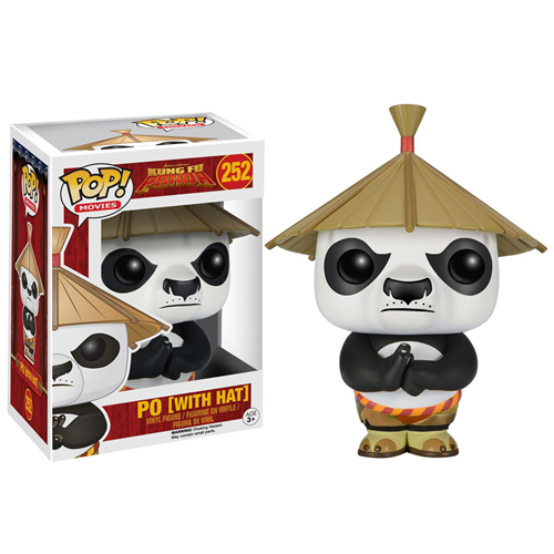 Funko Kung Fu Panda Po with Hat Pop! Vinyl Figure