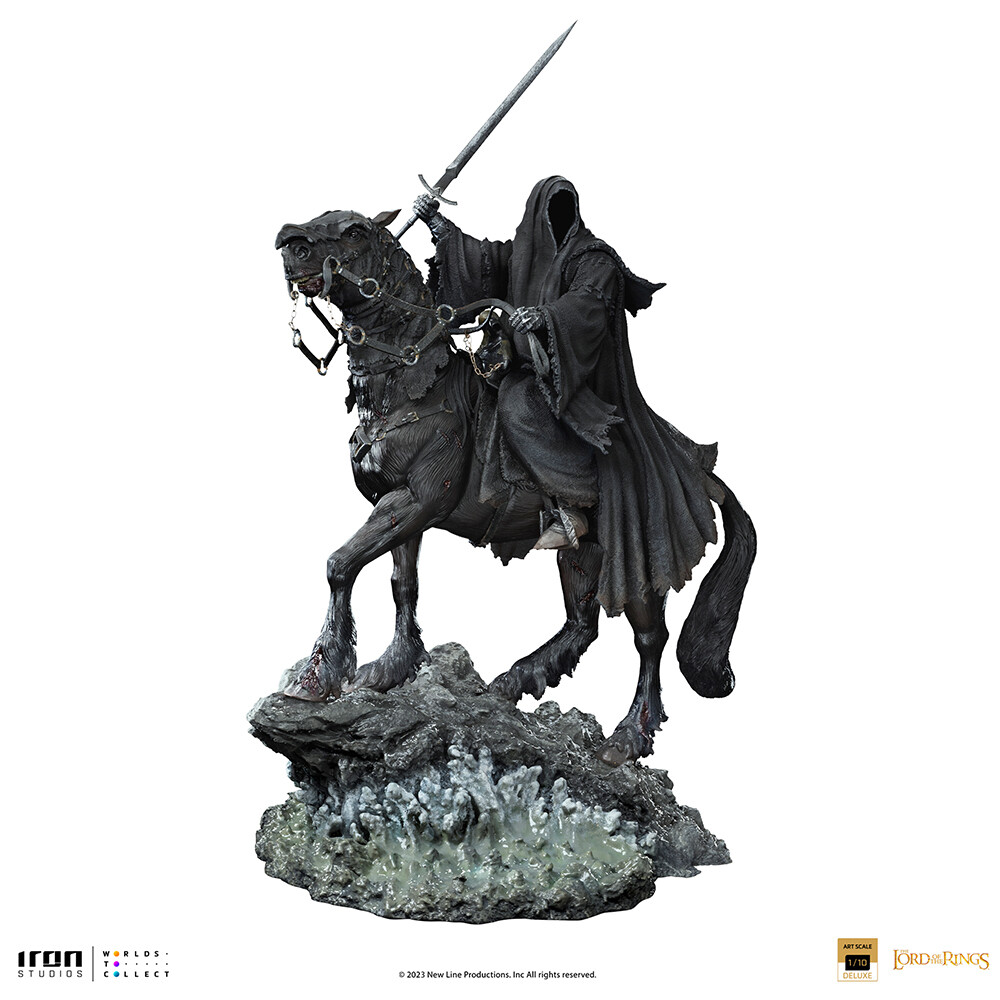 PRE-ORDER Iron Studios Nazgul on Horse The Lord of the Rings Deluxe Art Scale 1/10