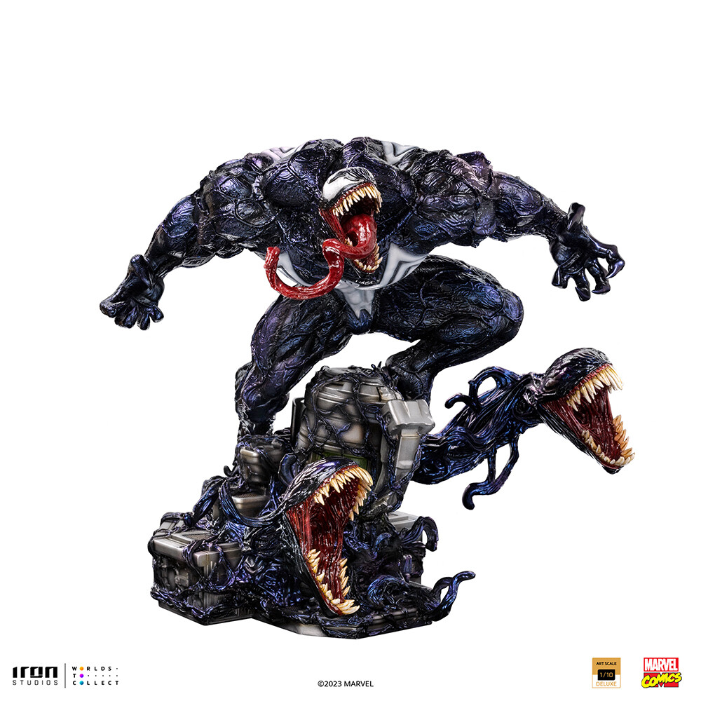 Iron Studios Venom Marvel Comics Deluxe Art Scale 1/10