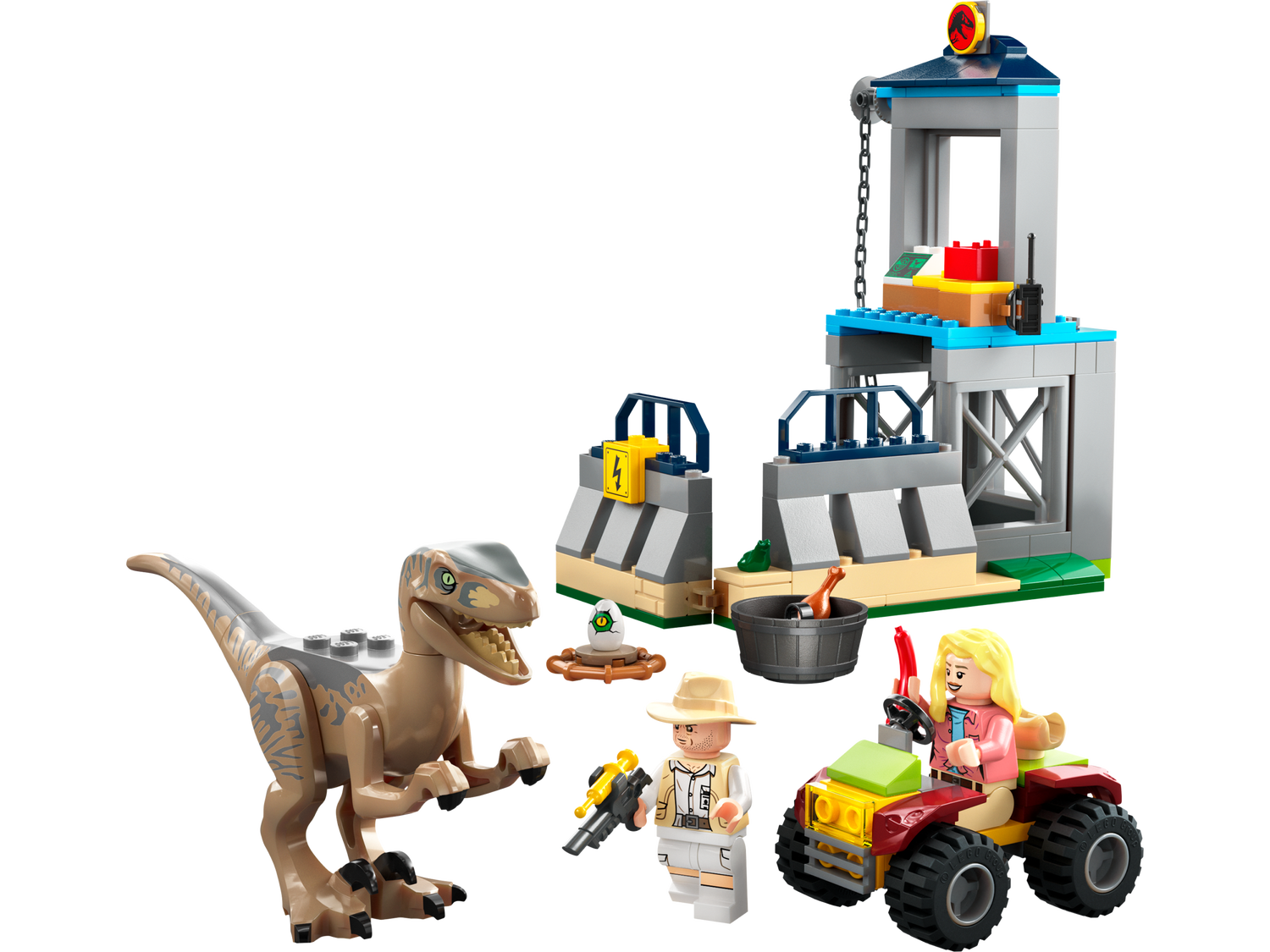 Pre-Order Lego Jurassic Park Velociraptor Escape