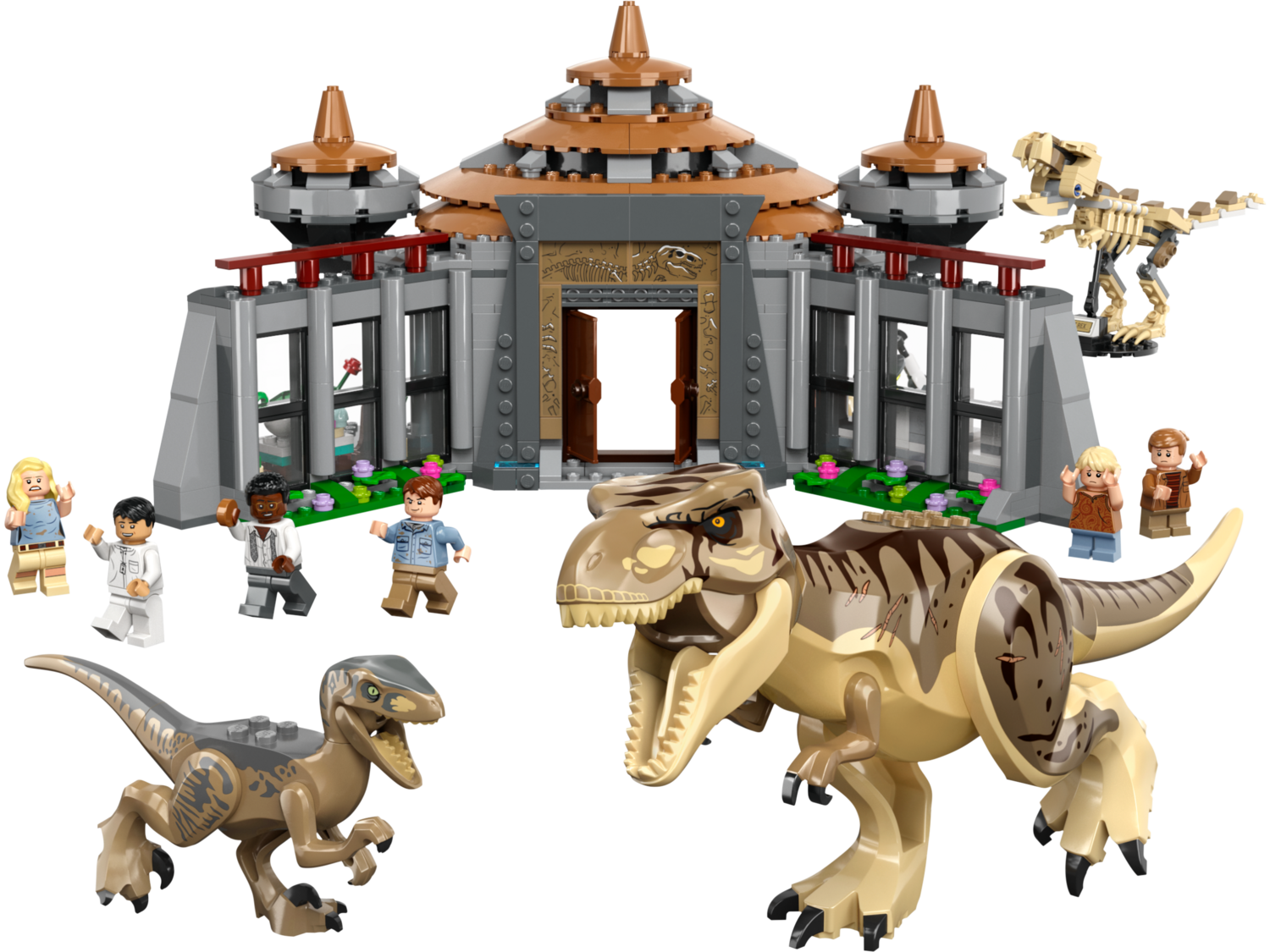 Pre-Order Lego Jurassic Park Visitor Center: T. Rex &amp; Raptor Attack