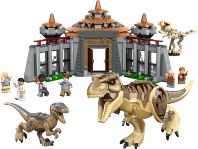 Pre-Order Lego Jurassic Park Visitor Center: T. Rex &amp; Raptor Attack