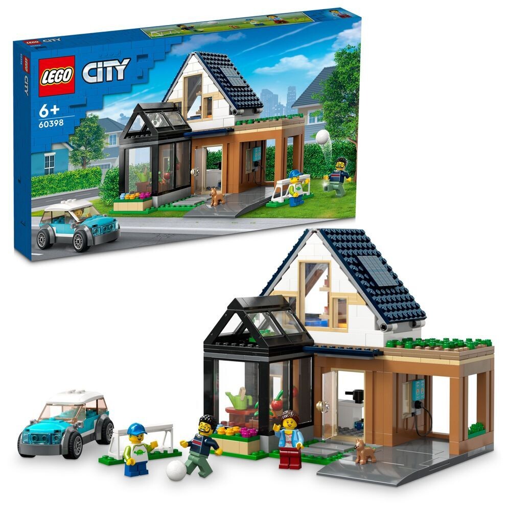 Pre-Order Lego City Family House and Electric Car