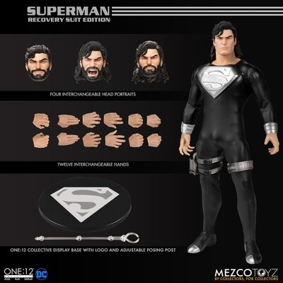 PRE-ORDER MEZCO One : 12 Collective Superman Recovery Suit Edition