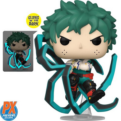 Funko My Hero Academia Izuku Midoriya Blackwhip Glow-in-the-Dark Funko Pop! Vinyl Figure #1347 - Previews Exclusive