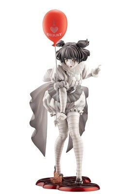 PRE-ORDER Kotobukiya It 2017 - Pennywise Monochrome Ver. Bishoujo Statue