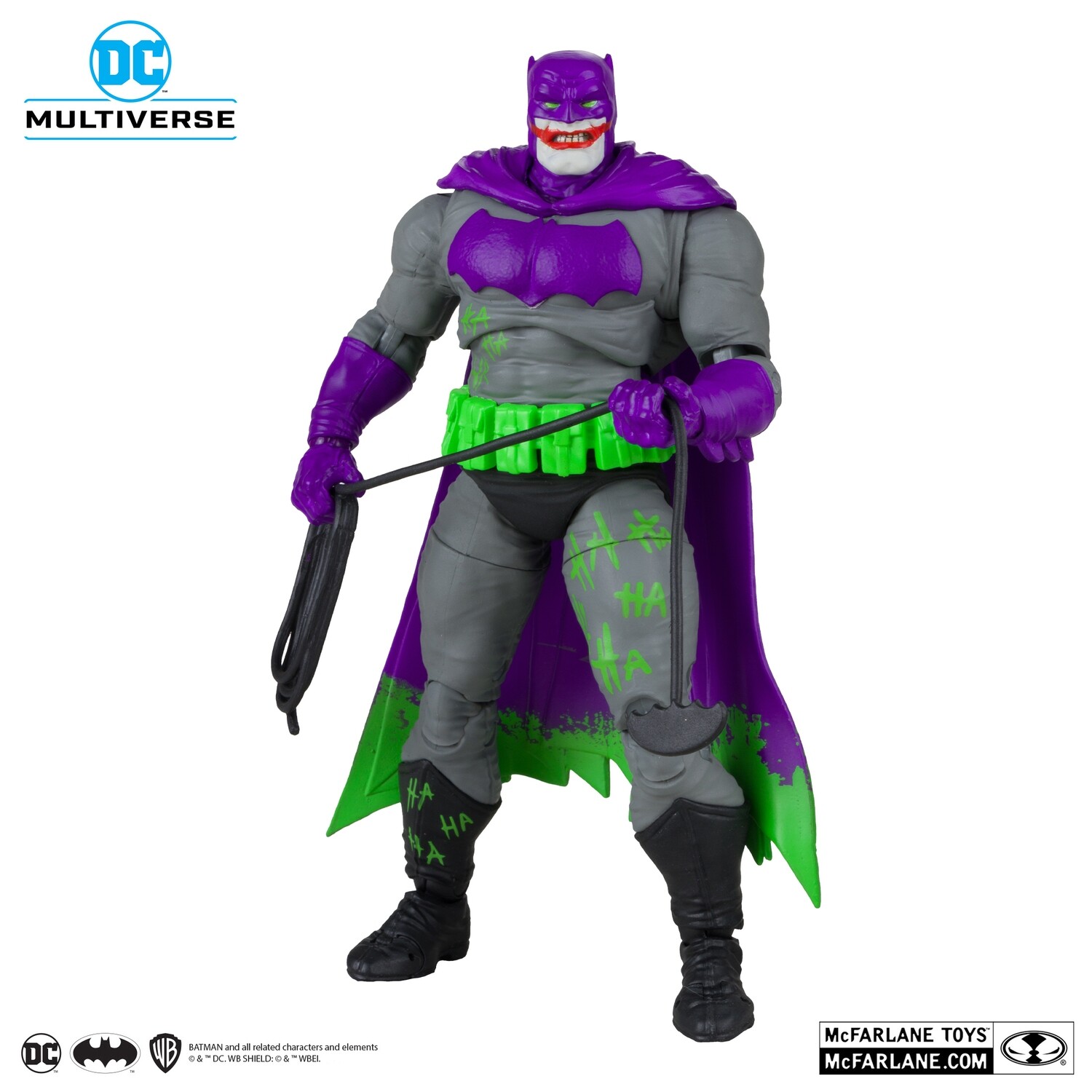 Mcfarlane DC Multiverse - Batman Dark Knight Returns Jokerized Gold Label 7" Action Figure