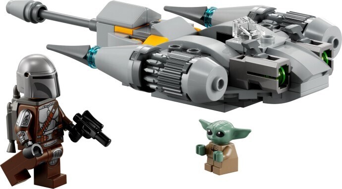 Lego Star Wars The Mandalorian N-1 Star Fighter Microfighter