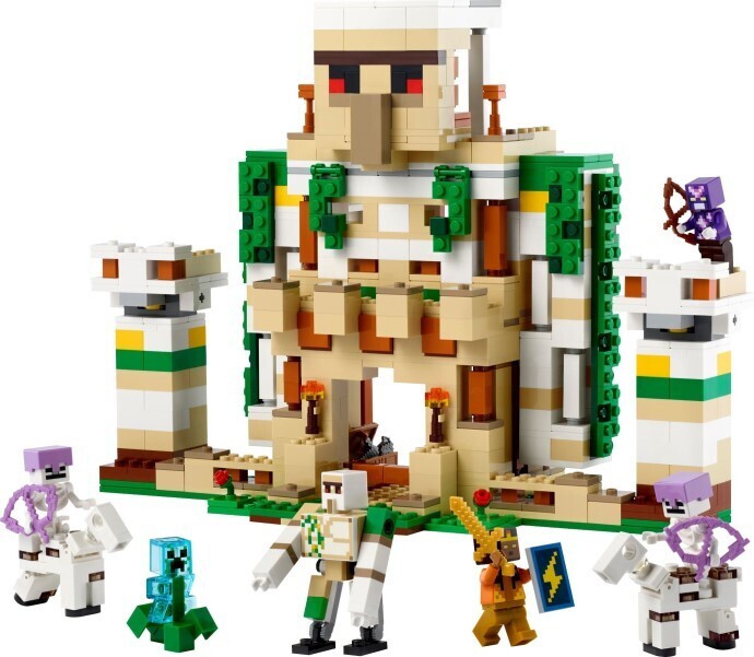 Pre-Order Lego Minecraft The Iron Golem Fortress