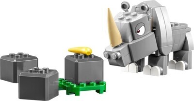 Pre-Order Lego Super Mario Rambi the Rhino Expansion Set