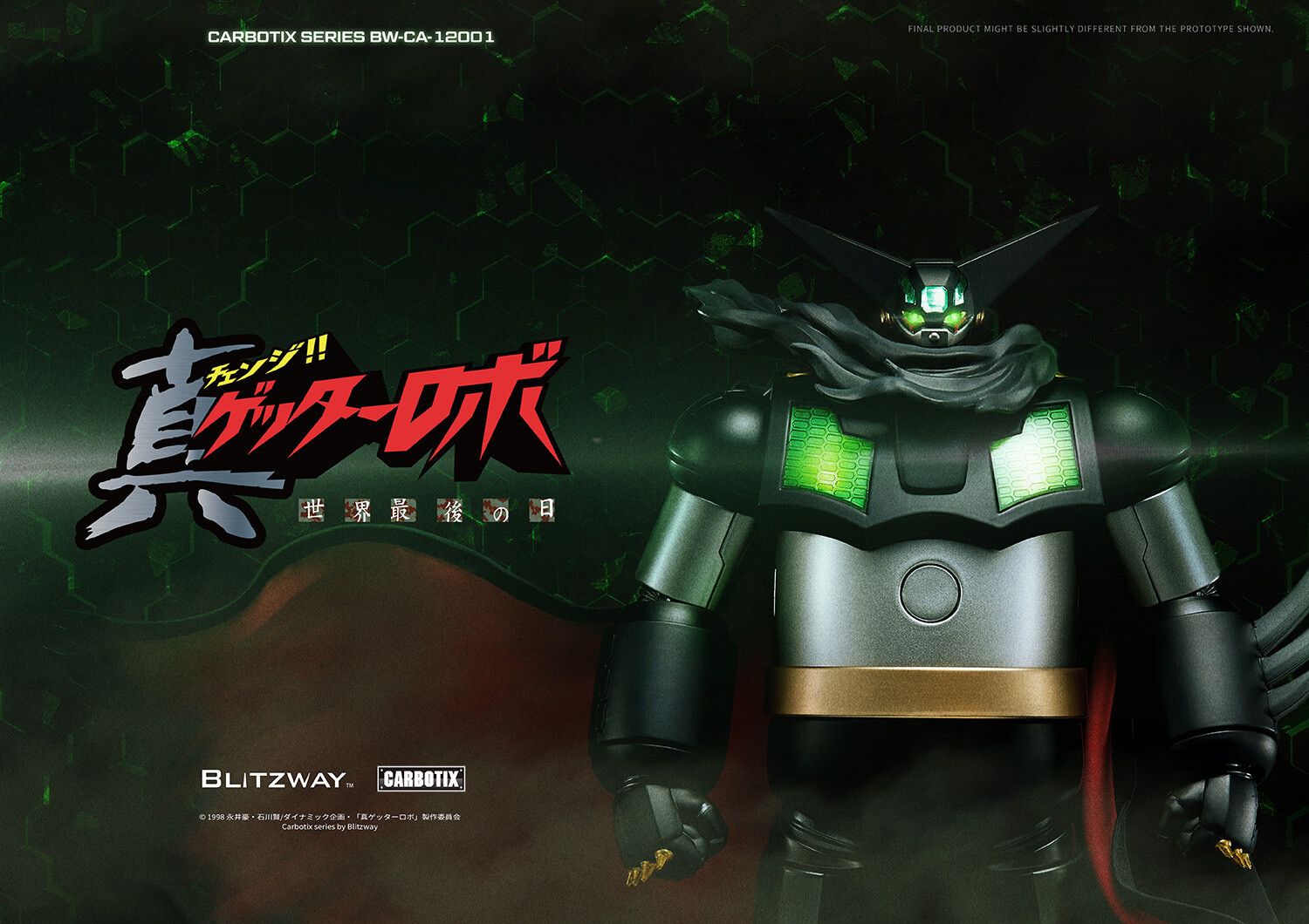 PRE-ORDER Blitzway 23cm Black Getter