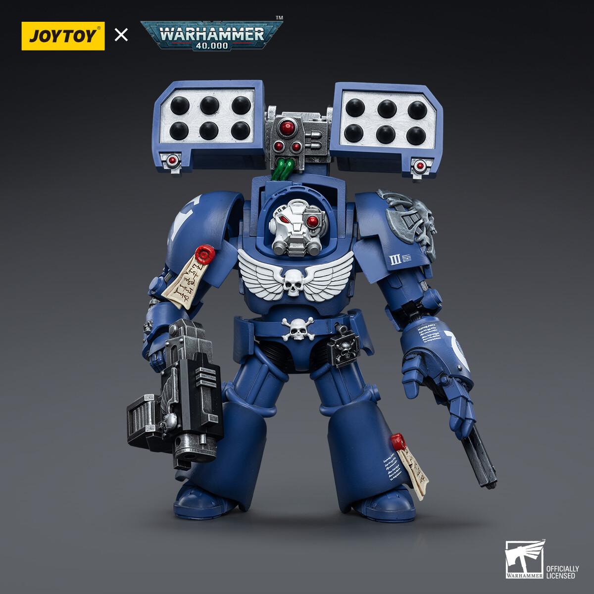 PRE-ORDER Joy Toy Warhammer 40k Ultramarines Terminators Brother Andrus