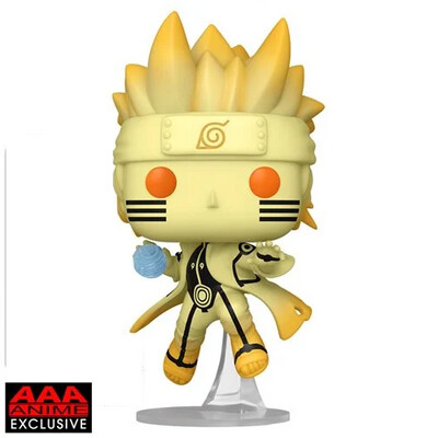 Funko Naruto: Shippuden Naruto Uzumaki Kurama Link Mode Funko Pop! Vinyl Figure #1465 - AAA Anime Exclusive