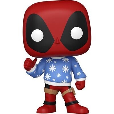 PRE-ORDER Funko Marvel Holiday Deadpool Sweater Funko Pop! Vinyl Figure #1283