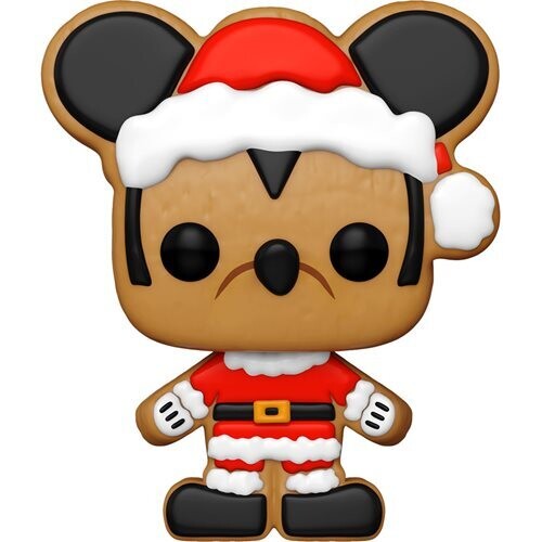 PRE-ORDER Funko Disney Holiday Santa Mickey Mouse (Gingerbread) Funko Pop! Vinyl Figure #1224