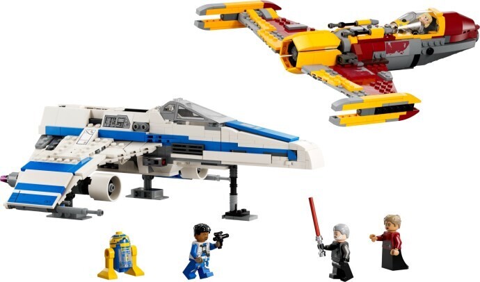 Pre-Order Lego Star Wars New Republic E-Wing vs. Shin Hati's Starfighter