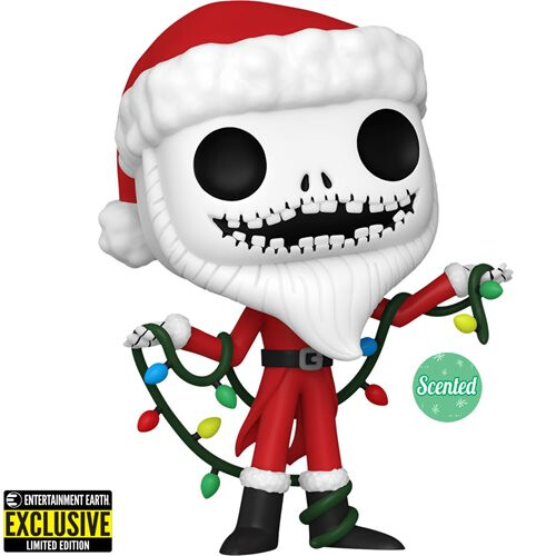 PRE-ORDER Funko Nightmare Before Christmas 30th Anniversary Santa Jack Scented Funko Pop! Vinyl Figure - Entertainment Earth Exclusive