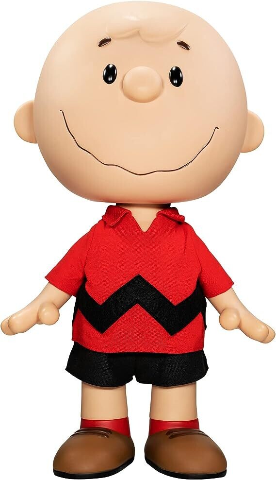 PRE-ORDER Super7 Peanuts Supersize- Charlie Crown (Red Shirt) 16&quot;