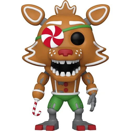 PRE-ORDER Funko Five Nights at Freddy&#39;s Holiday Gingerbread Foxy Funko Pop! Vinyl Figure #938