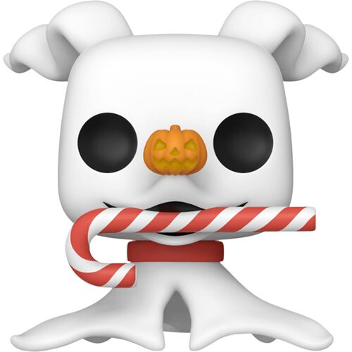 PRE-ORDER Funko The Nightmare Before Christmas 30th Anniversary Zero with Candy Cane Funko Pop! Vinyl Figure #1384