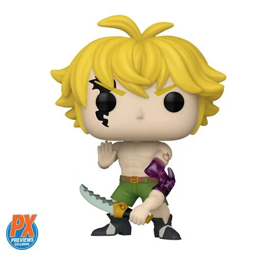 Funko Seven Deadly Sins Meliodas Demon Mode Funko Pop! Vinyl Figure #1344 - Previews Exclusive